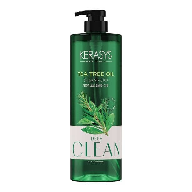 Kerasys Natural Recipe – Tea Tree Oil – Shampoo 1L (Made in Korea) – Nova Embalagem!