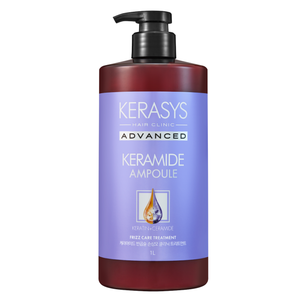 Kerasys – Keramide Ampoule Frizz Care – Máscara 1000ml (Lançamento)